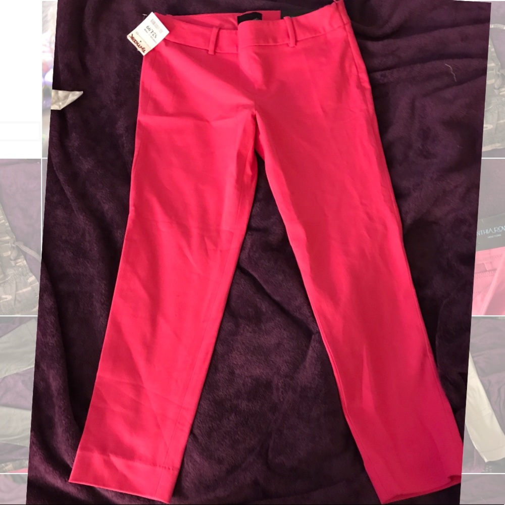 Cynthia rowley pink 3/4 pants